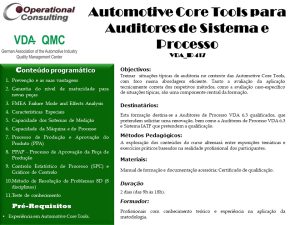 Programa Automotive Core Tools