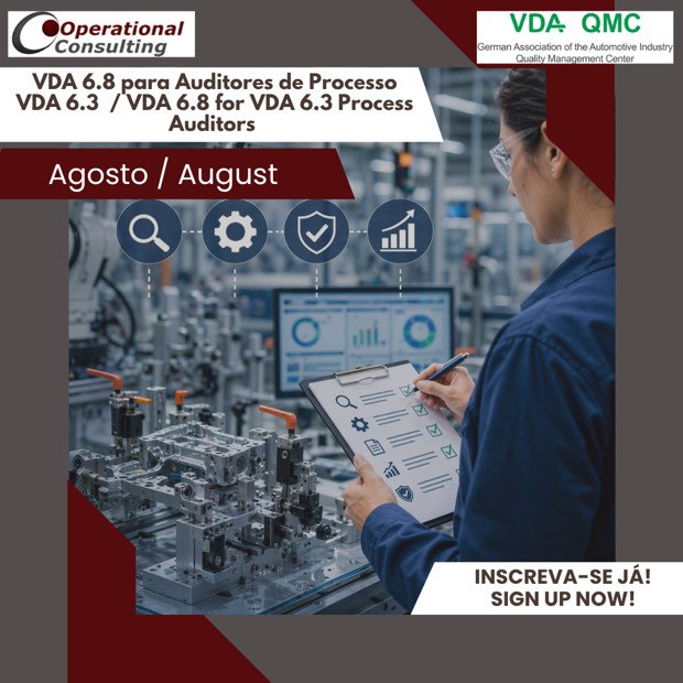 VDA 6.8 para Auditores de Processo VDA 6.3