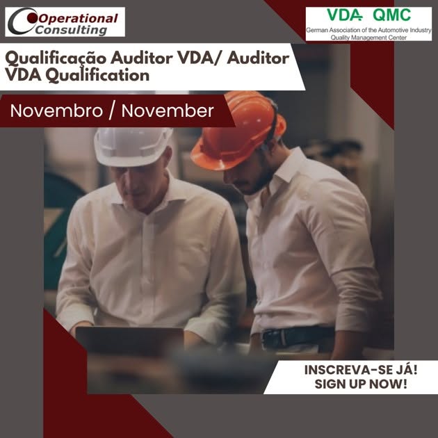 You are currently viewing Qualificação Auditor VDA